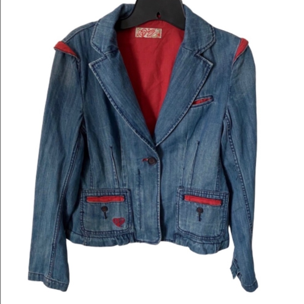 Princy by Jessica Simpson women's jean jacket size medium